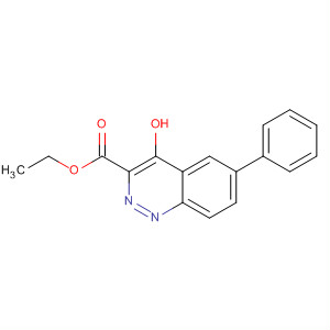 3-Cinnolinecarboxylic acid, 4-hydroxy-6-phenyl-, ethyl ester
