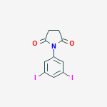 1-(3,5-diiodophenyl)pyrrolidine-2,5-dione