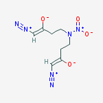(z)-1-diazonio-4-[[(z)-4-diazonio-3-oxidobut-3-enyl]-nitroamino]but-1-en-2-olate