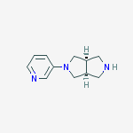 Pyrrolo[3,4-c]pyrrole, octahydro-2-(3-pyridinyl)-, (3aR,6aS)-rel-