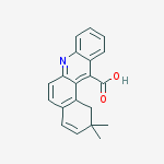 2,2-dimethyl-1,2-dihydrobenzo[a]acridine-12-carboxylic acid