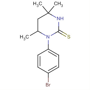 2(1H)-Pyrimidinethione, 1-(4-bromophenyl)-3,5-dihydro-4,4,6-trimethyl-