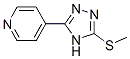 4-[3-(Methylthio)-4H-1,2,4-triazol-5-yl]pyridine