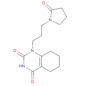2,4(1H,3H)-Quinazolinedione,5,6,7,8-tetrahydro-1-[3-(2-oxo-1-pyrrolidinyl)propyl]-