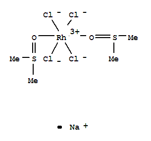 (methylsulfinyl)methane - tetrachlororhodium (2:1)