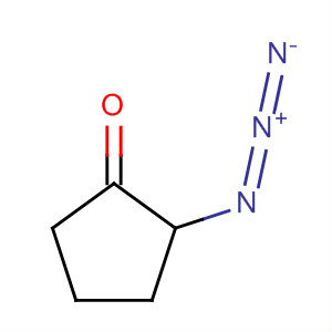 Cyclopentanone, 2-azido-
