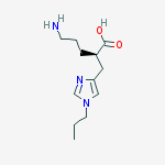(2s)-5-amino-2-[(1-propylimidazol-4-yl)methyl]pentanoic Acid