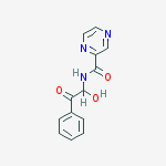 N-(1-hydroxy-2-oxo-2-phenylethyl)pyrazine-2-carboxamide