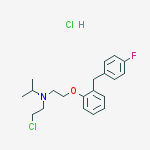N-(2-chloroethyl)-N-{2-[2-(4-fluorobenzyl)phenoxy]ethyl}propan-2-amine