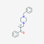 3-(4-benzylpiperazin-1-yl)-2-methyl-1-phenylpropan-1-one