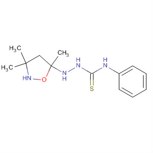Hydrazinecarbothioamide, N-phenyl-2-(3,3,5-trimethyl-5-isoxazolidinyl)-