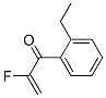 2-Propen-1-one, 1-(2-ethylphenyl)-2-fluoro- (9CI)