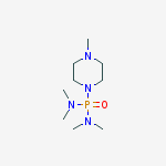Phosphonic diamide, N,N,N',N'-tetramethyl-P-(4-methyl-1-piperazinyl)-