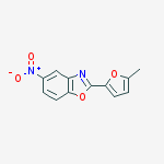 Benzoxazole, 2-(5-methyl-2-furanyl)-5-nitro-