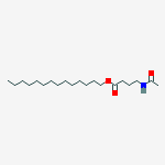 Butanoic acid, 4-(acetylamino)-, tetradecyl ester