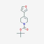 4-(Furan-3-yl)-3,6-dihydro-2H-pyridine-1-carboxylic acid tert-butyl ester