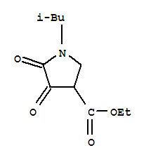 ethyl 1-(2-methylpropyl)-4,5-dioxopyrrolidine-3-carboxylate