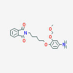 2-{5-[4-amino-2-(methoxymethoxy)phenoxy]pentyl}-1H-isoindole-1,3(2H)-dione