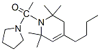 1,2,3,6-Tetrahydro-4-butyl-1-(1-pyrrolidinylacetyl)-2,2,6,6-tetramethylpyridine
