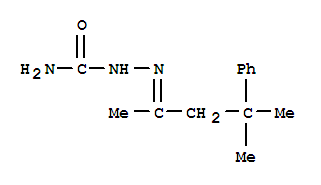 2-(4-methyl-4-phenylpentan-2-ylidene)hydrazinecarboxamide