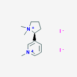 beta-(N-Methylpyrrolidine)pyridine di-iodomethylate