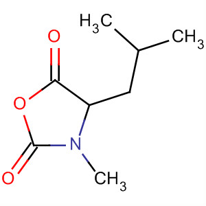 2,5-Oxazolidinedione, 3-methyl-4-(2-methylpropyl)-, (S)-