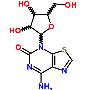 7-amino-4-pentofuranosyl[1,3]thiazolo[5,4-d]pyrimidin-5(4H)-one