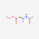 2-Butenoic acid, 3-(acetylamino)-, ethyl ester