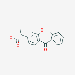 2-(11-oxo-6,11-dihydrodibenzo[b,e]oxepin-3-yl)propanoic acid