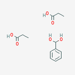 Methanediol, phenyl-, dipropanoate