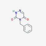 1,2,4-Triazine-3,5(2H,4H)-dione, 4-(phenylmethyl)-