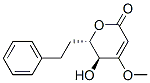 (5S)-5,6-Dihydro-5β-hydroxy-4-methoxy-6α-(2-phenylethyl)-2H-pyran-2-one