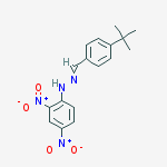 1-[(4-tert-butylphenyl)methylidene]-2-(2,4-dinitrophenyl)hydrazine