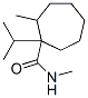 1-isopropyl-N-methyl-2-methylcycloheptanecarboxamide