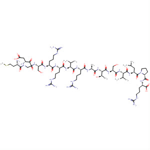L-Arginine,L-methionyl-L-a-aspartylglycyl-L-seryl-L-arginyl-L-arginyl-L-valyl-L-arginyl-L-alanyl-L-threonyl-L-seryl-L-valyl-L-leucyl-L-prolyl-