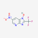 1H-Imidazo[4,5-b]pyridine, 1-hydroxy-6-nitro-2-(trifluoromethyl)-