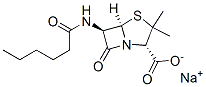 sodium 6-hexanamidopenicillanate