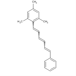Benzene, 1,3,5-trimethyl-2-(6-phenyl-1,3,5-hexatrienyl)-