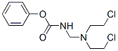 N-[Bis(2-chloroethyl)aminomethyl]carbamic acid phenyl ester