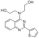 4-BIS(2-HYDROXYETHYL)AMINO-2-(2-THIENYL)QUINAZOLINE