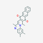 2,3,6,16-tetramethyl-15H-naphtho[2',3':6,7]isoquino[2,3-a]quinoxaline-8,15(16H)-dione