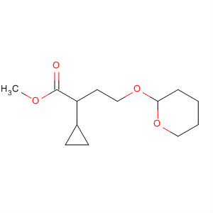 Cyclopropaneacetic acid, 2-[2-[(tetrahydro-2H-pyran-2-yl)oxy]ethyl]-,methyl ester