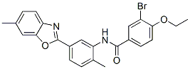 BENZAMIDE, 3-BROMO-4-ETHOXY-N-[2-METHYL-5-(6-METHYL-2-BENZOXAZOLYL)PHENYL]-