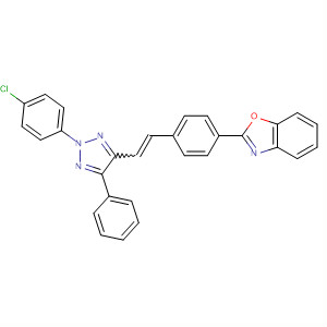 Benzoxazole,2-[4-[2-[2-(4-chlorophenyl)-5-phenyl-2H-1,2,3-triazol-4-yl]ethenyl]phenyl]-