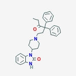 1-[1-(4-oxo-3,3-diphenylhexyl)piperidin-4-yl]-1,3-dihydro-2H-benzimidazol-2-one