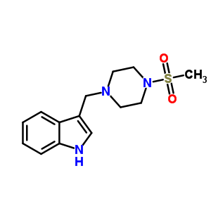 3-{[4-(methylsulfonyl)piperazin-1-yl]methyl}-1H-indole