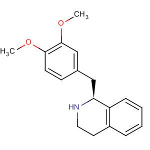 Isoquinoline, 1-[(3,4-dimethoxyphenyl)methyl]-1,2,3,4-tetrahydro-, (S)-