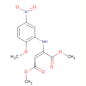 2-Butenedioic acid, 2-[(2-methoxy-5-nitrophenyl)amino]-, dimethyl ester