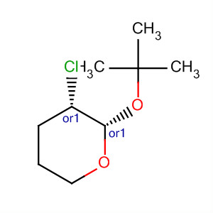 2H-Pyran, 3-chloro-2-(1,1-dimethylethoxy)tetrahydro-, cis-