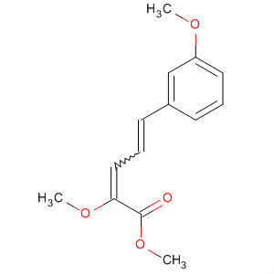 2,4-Pentadienoic acid, 2-methoxy-5-(3-methoxyphenyl)-, methyl ester,(E,E)-